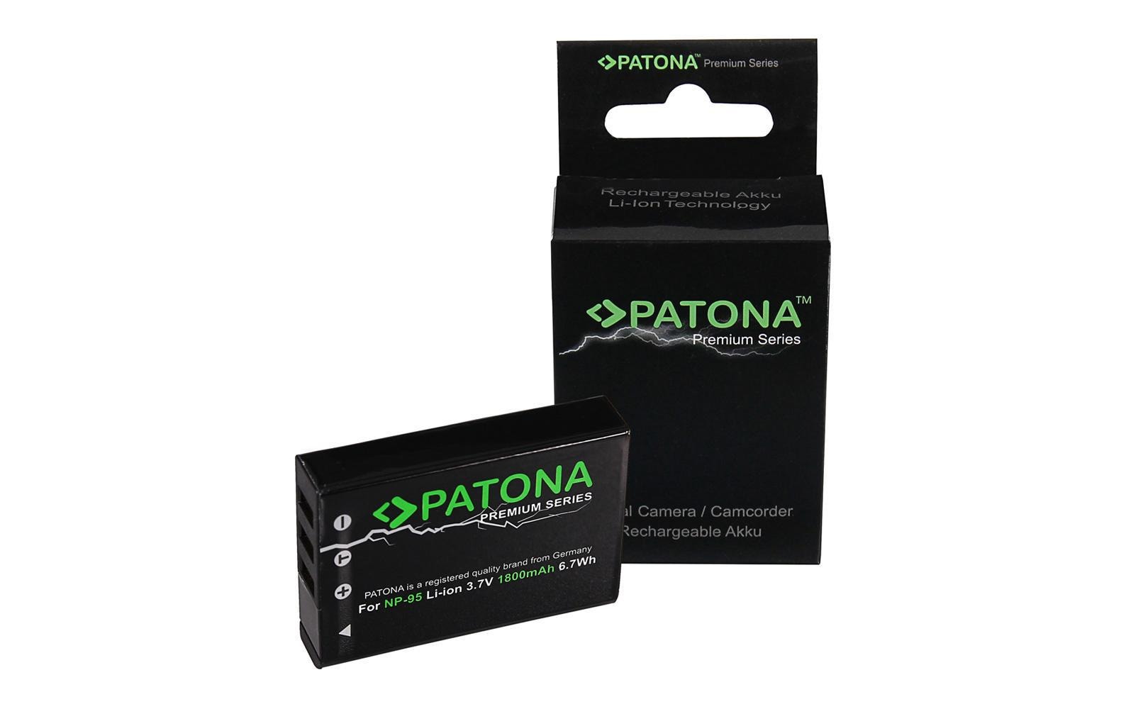 839159 - Mediatech Patona Premium Akku Fuji NP-95 1800mAh, 3.7V kaufen Schweiz | Mediatech.ch