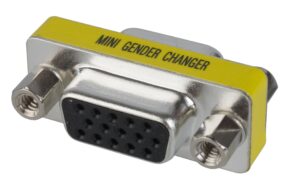 Gender Changer Adapter DB15F-DB15F, VGA Buchse-Buchse