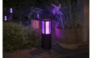 Philips Hue Sockelleuchte Impress bk 16W, 1200lm, 2200-6500K, schwarz