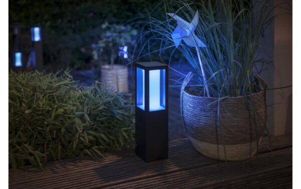 Philips Hue Sockelleuchte Impress bk 16W, 1200lm, 2200-6500K, schwarz