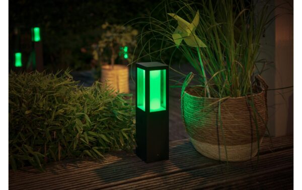 Philips Hue Sockelleuchte Impress bk 16W, 1200lm, 2200-6500K, schwarz