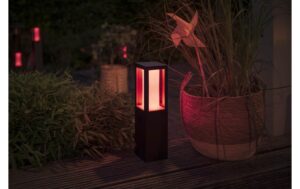 Philips Hue Sockelleuchte Impress bk 16W, 1200lm, 2200-6500K, schwarz