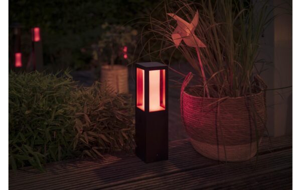 Philips Hue Sockelleuchte Impress bk 16W, 1200lm, 2200-6500K, schwarz