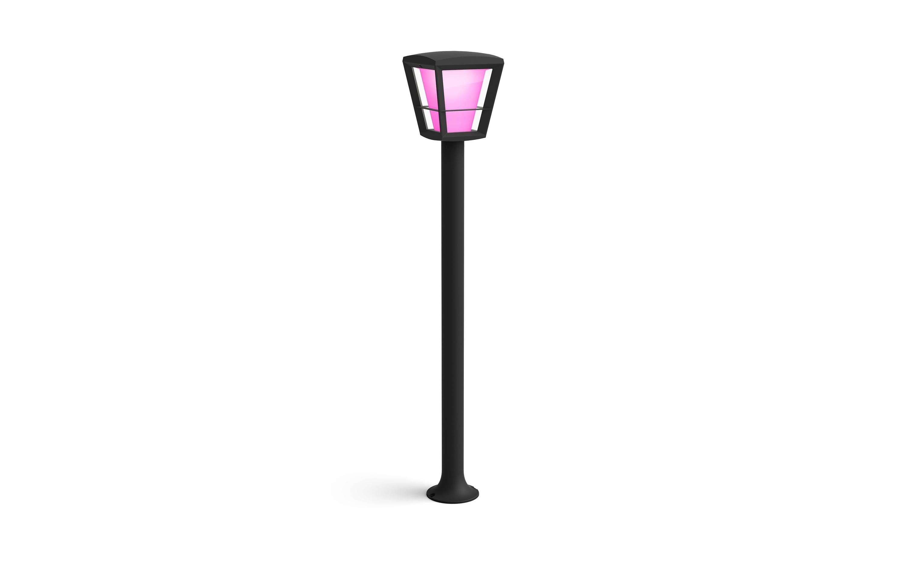842684 - Mediatech Philips Hue Sockelleuchte Econic bk 15W, 1150lm, 2200-6500K, schwarz kaufen Schweiz | Mediatech.ch