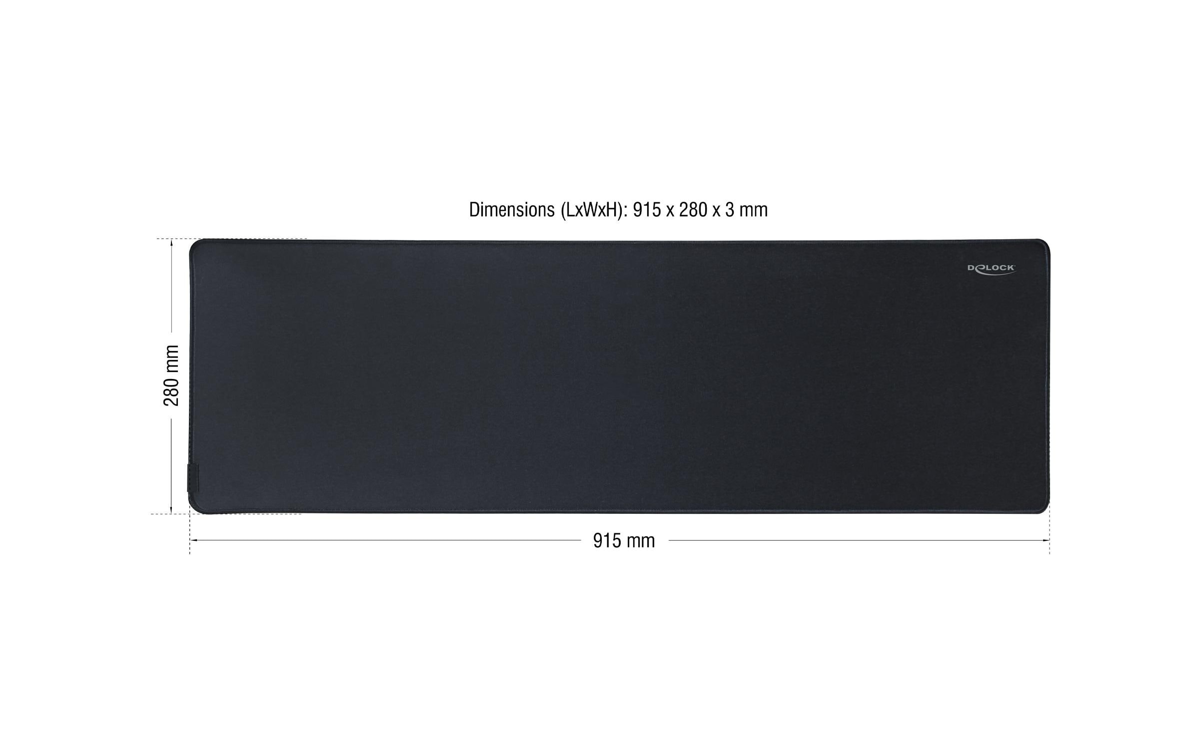 856760_1 - Mediatech Delock Gaming Mauspad, wasserabweisend 915 x 280 mm