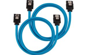 Netzteil Zubehör Corsair SATA, 60 cm blau Premium SATA-Kabel, 6 Gbps