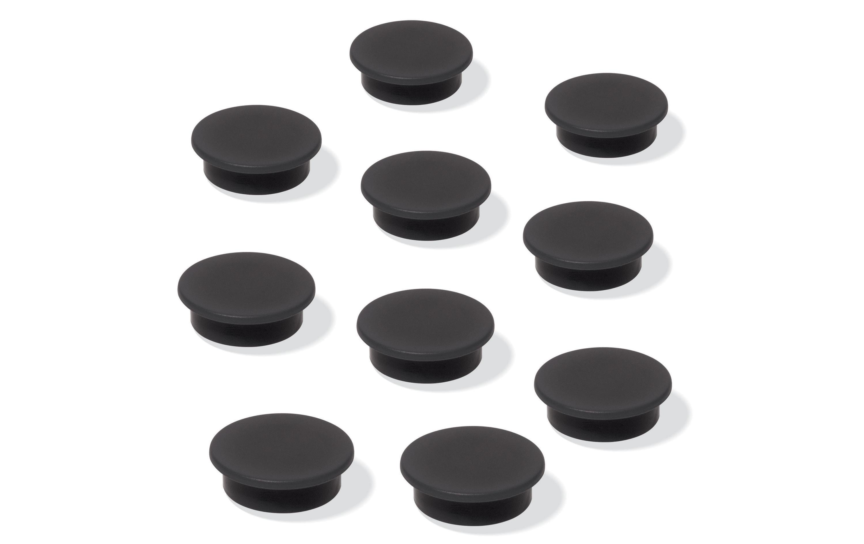 860903 - Mediatech Sigel Magnet 24mm, Haftkraft ca. 5 Blatt schwarz, Ferrit, 10 Stk. kaufen Schweiz | Mediatech.ch