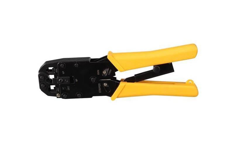 Velleman Crimpzange VTM468PN für Westernstecker RJ10, RJ11, RJ12, RJ45
