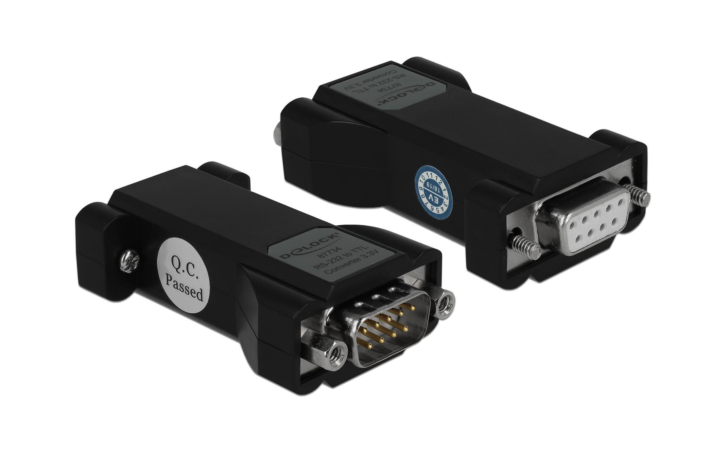 867665 - Mediatech Delock Konverter RS-232 - LVTTL/LVCMOS 3.3 V mit ESD Schutz 3 kV kaufen | Mediatech.ch