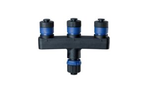 869435 - Mediatech Paulmann Connector 1 In-3 Out, max. 150 W 24V, IP68, Schwarz kaufen | Mediatech.ch