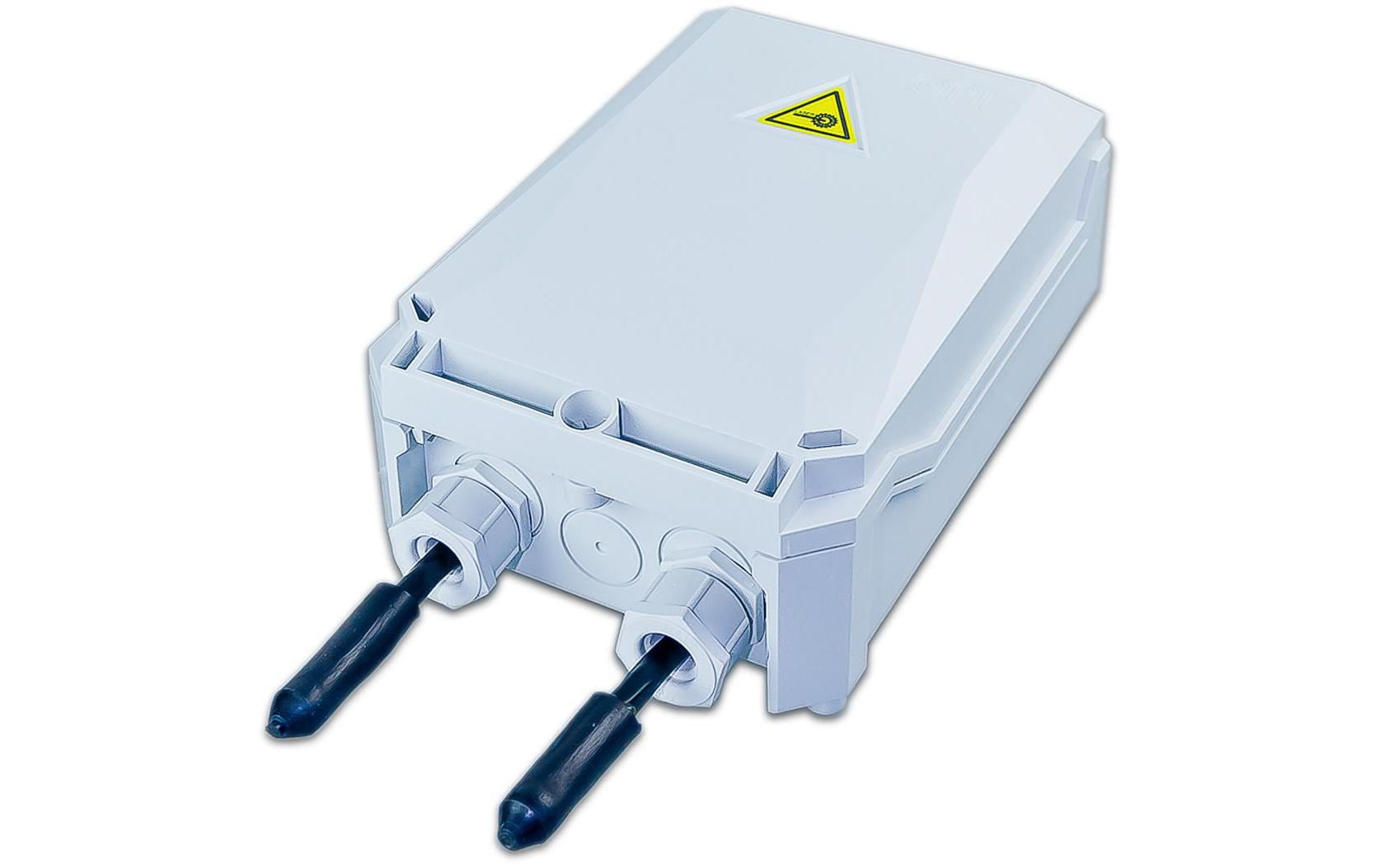 874019 - Mediatech Lightwin IP55 Patch-/Spleissbox klein, 4 Kassetten Schrumpfspleissschutz, max. 48 Spleissungen kaufen | Mediatech.ch
