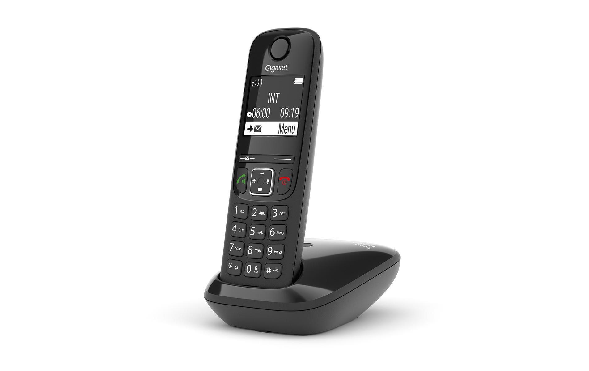 879557 - Mediatech Gigaset AS690 schwarz analoges Schnurlostelefon kaufen Schweiz | Mediatech.ch