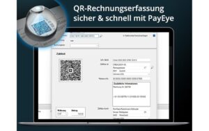 CREALOGIX PayEye Swiss QR Code Reader USB, Bluetooth, Wi-Fi