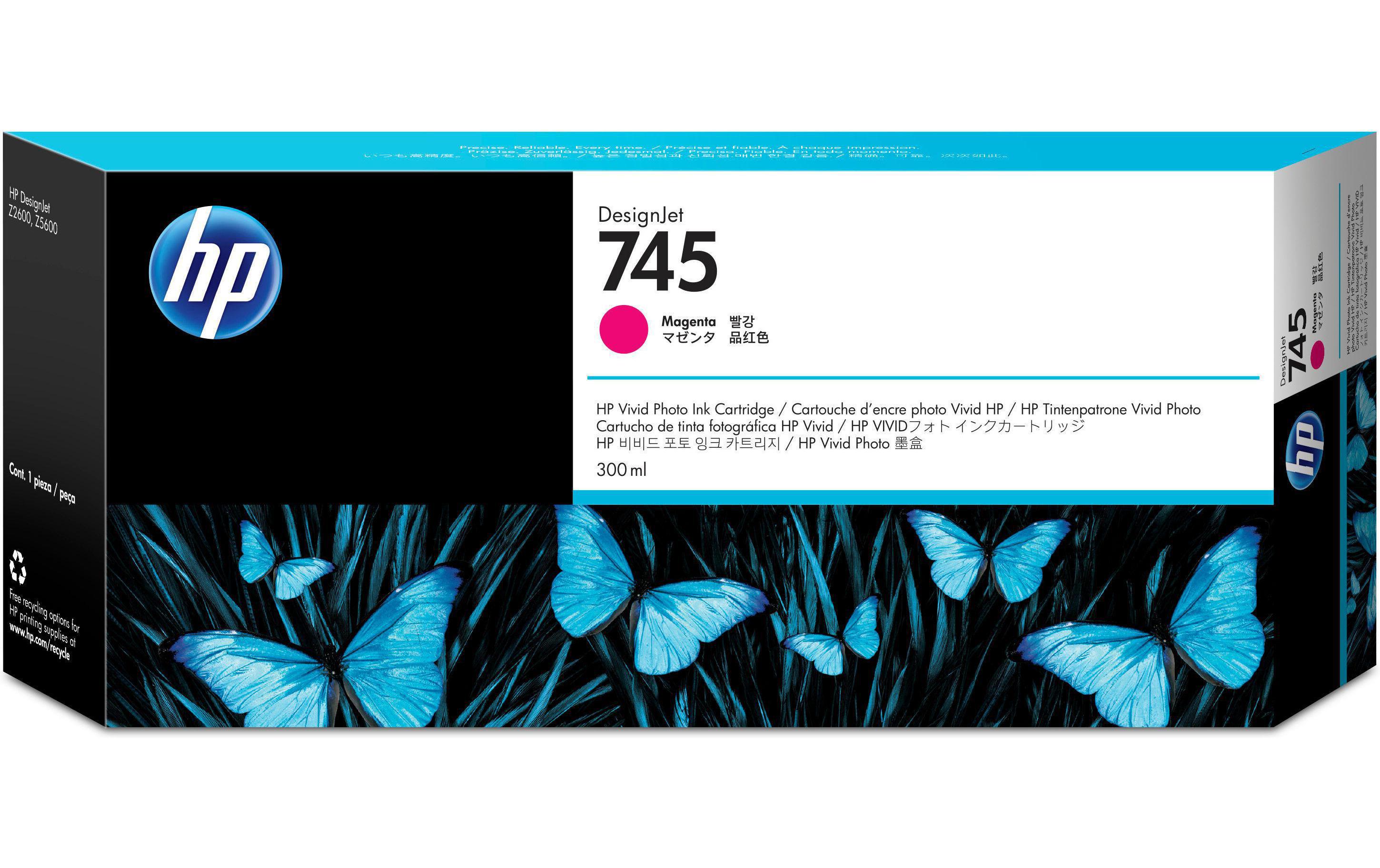 885011 - Mediatech HP Inc. HP Tinte Nr. 745 Magenta (F9K01A) 300ml kaufen | Mediatech.ch
