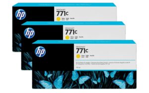 887466 - Mediatech HP Inc. HP Tinte Nr. 771C Yellow (B6Y34A) 3er-Pack, 775ml kaufen | Mediatech.ch