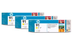 HP Inc. HP Tinte Nr. 91 - Yellow (C9485A) 3er-Pack, 775ml kaufen | Mediatech.ch