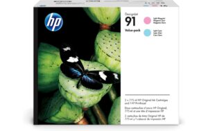 887696 - Mediatech HP Inc. HP Valuepack Nr. 91 (P2V37A) Printhead + Ink, Light Magenta / Light Cyan kaufen | Mediatech.ch