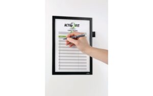 888610_3 - Mediatech Durable Duraframe Note A4 scharz schwarz