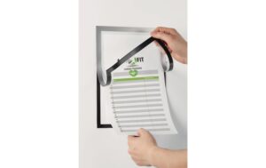888611_2 - Mediatech Durable Duraframe Note A4 silber silber