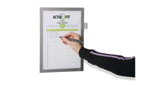 888611_6 - Mediatech Durable Duraframe Note A4 silber silber