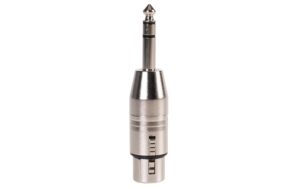 Bemero BA1101 XLR-Klinken Adapter 3-Pol XLRf - 6.3mm stereo Klinkenstecker
