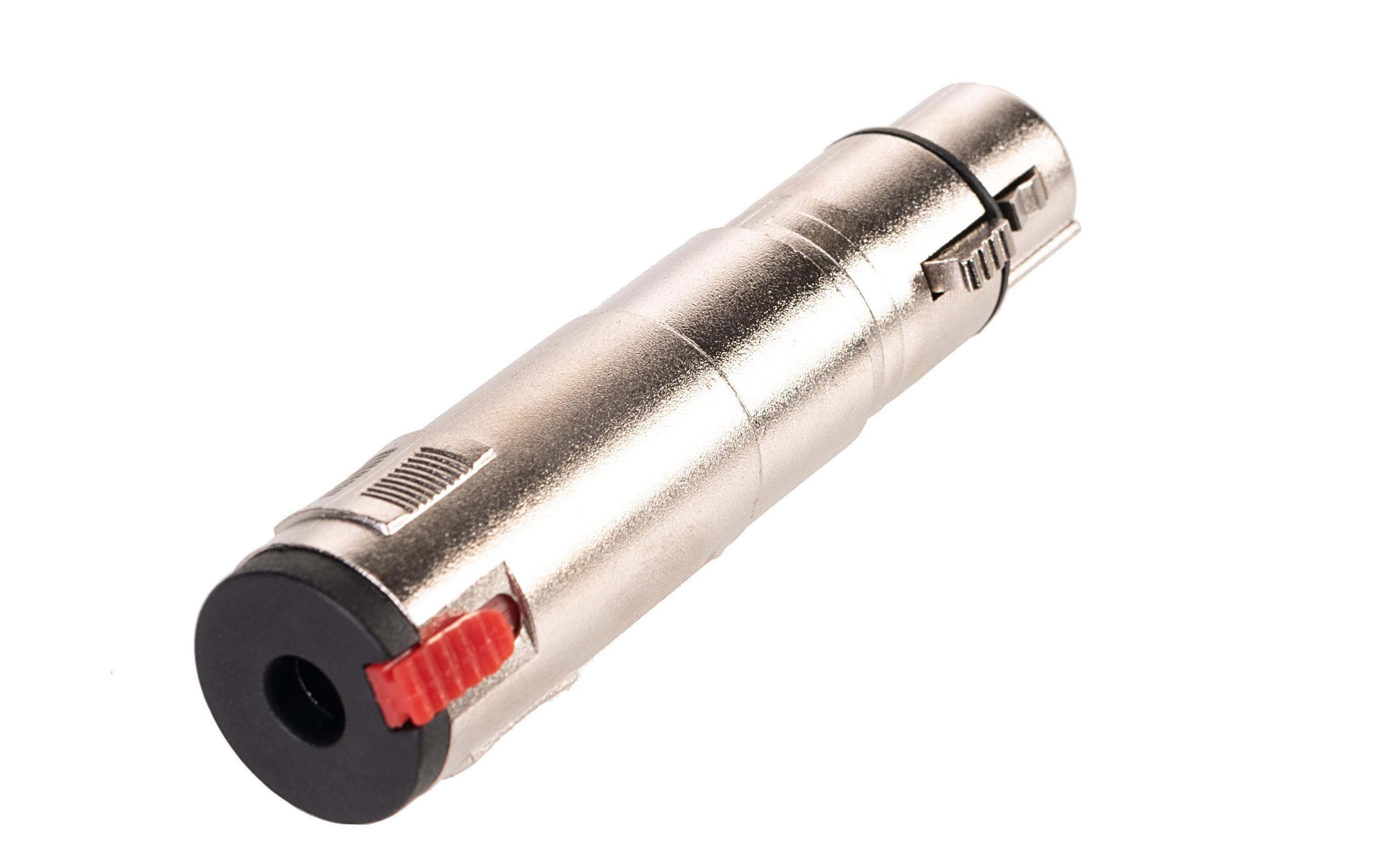 889766_1 - Mediatech Bemero BA1103 XLR-Klinken Adapter 3-Pol XLRf - 6.3mm mono Klinkenstecker