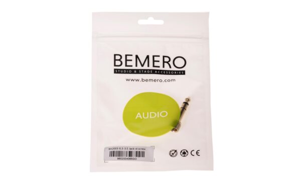 889772_3 - Mediatech Bemero BA2003 Kopfhörer-Klinken Adapter 6.3mm - 3.5mm stereo Gewinde-Klinkenadapter