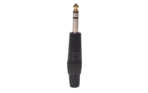 889776_1 - Mediatech Bemero BC2002BK-M Klinkenstecker 6.3mm stereo Klinkenstecker, schwarz