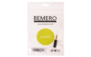 889777_3 - Mediatech Bemero BC3001BK-M Klinkenstecker 3.5mm stereo Klinkenstecker, schwarz