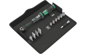 Wera Click-Torque A 6 Set 1, 20-teilig in Box mit Bits + Nüssen