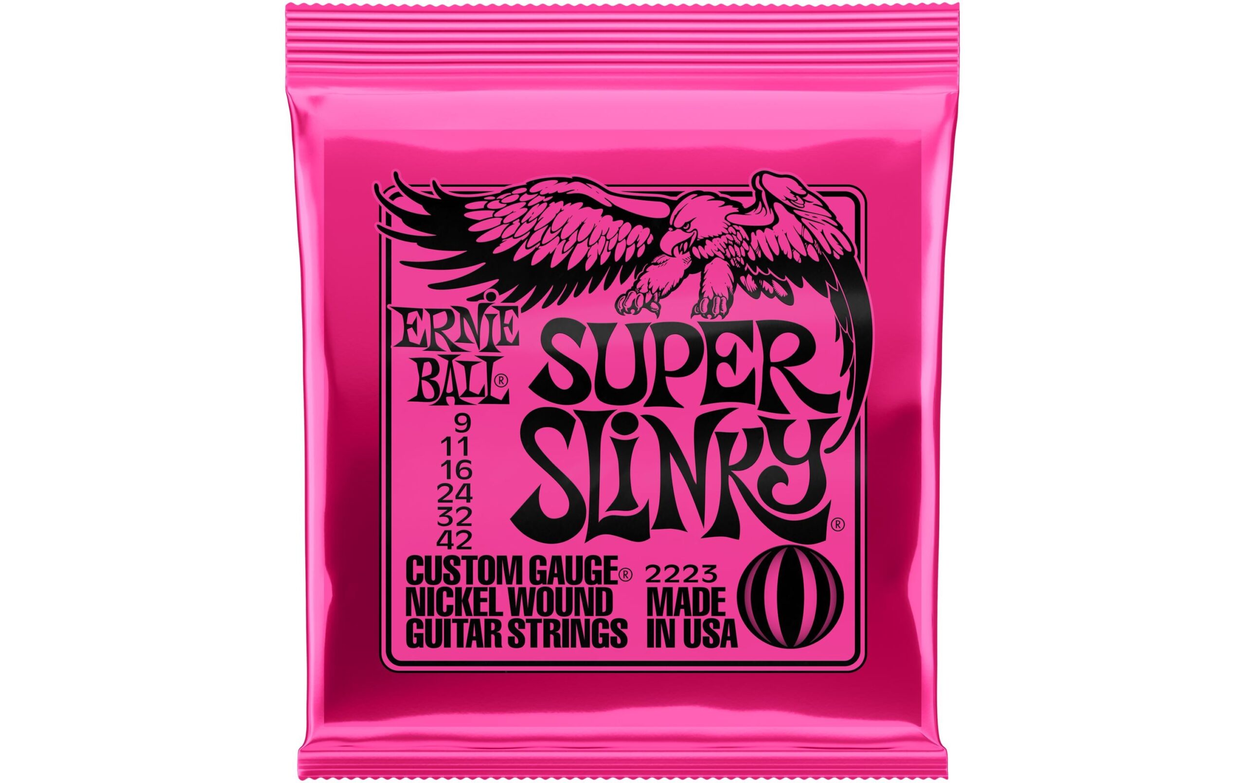 890640 - Mediatech Ernie Ball 2223 Slinky Nickel E-Gitarren Saitensatz, Super 09-42 kaufen Schweiz | Mediatech.ch
