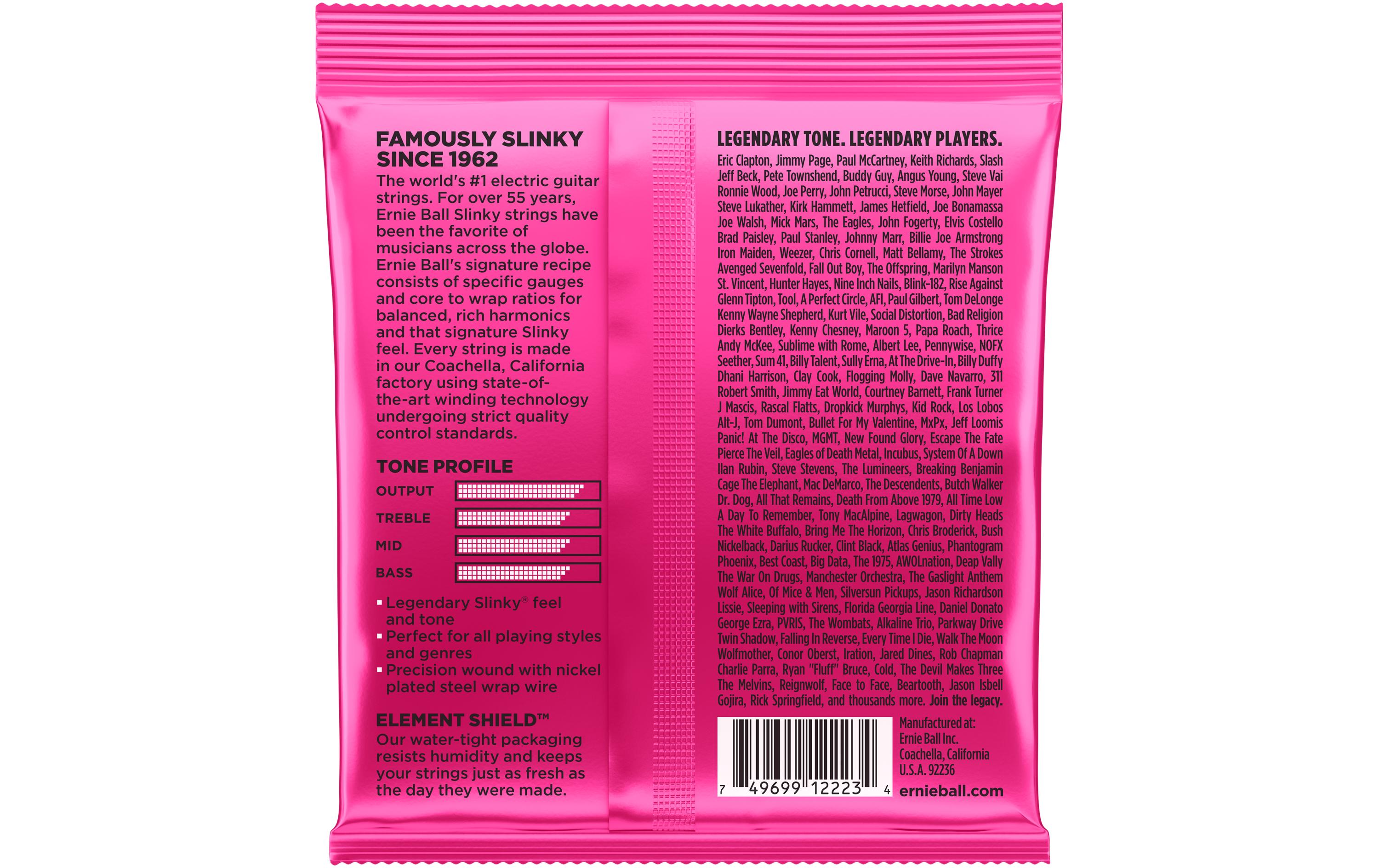 890640_1 - Mediatech Ernie Ball 2223 Slinky Nickel E-Gitarren Saitensatz, Super 09-42