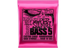 Ernie Ball 2824 Slinky E-Bass Saitensatz, Super 40-125