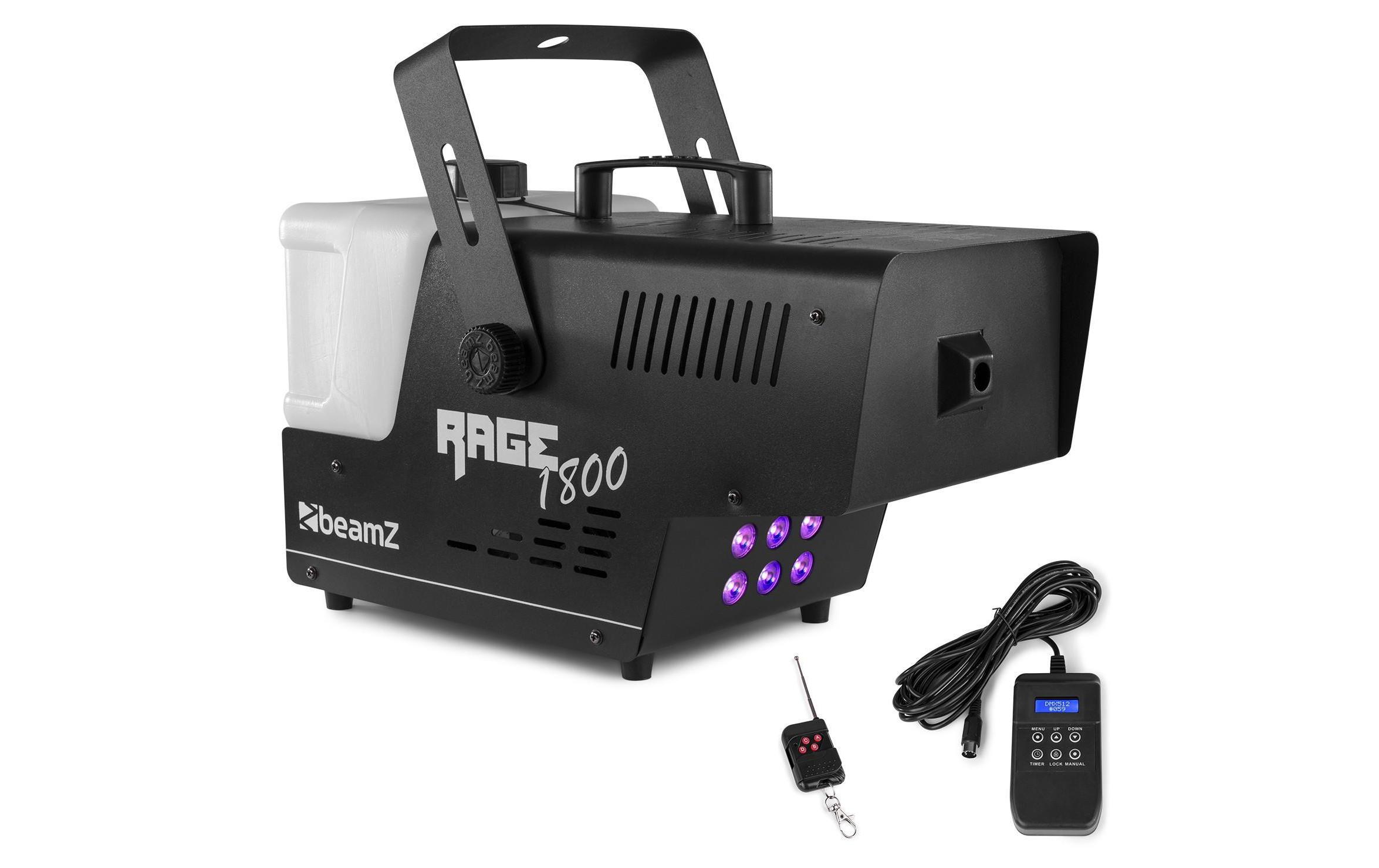 890714 - Mediatech BeamZ Rage 1800LED Nebelmaschine kaufen Schweiz | Mediatech.ch