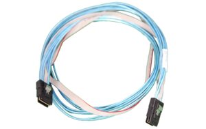 Supermicro SAS Kabel: SFF8087-SFF8087, 0.75m intern, Mulitilane mit Sideband für Status