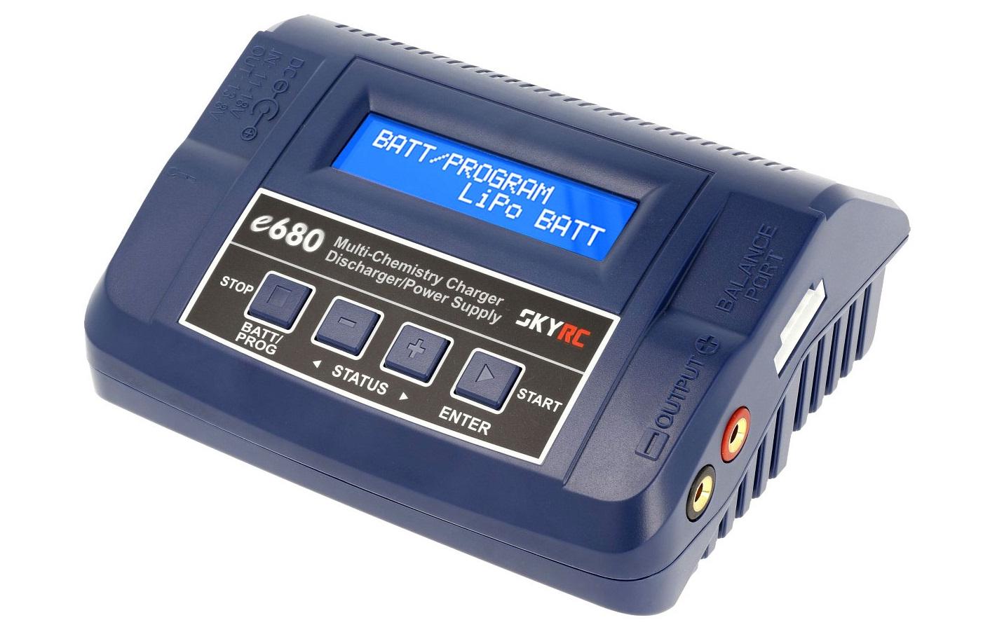 896509 - Mediatech SkyRC e680 AC/DC LiPo 1-6s 10A 80W AC/DC Ladegerät kaufen Schweiz | Mediatech.ch