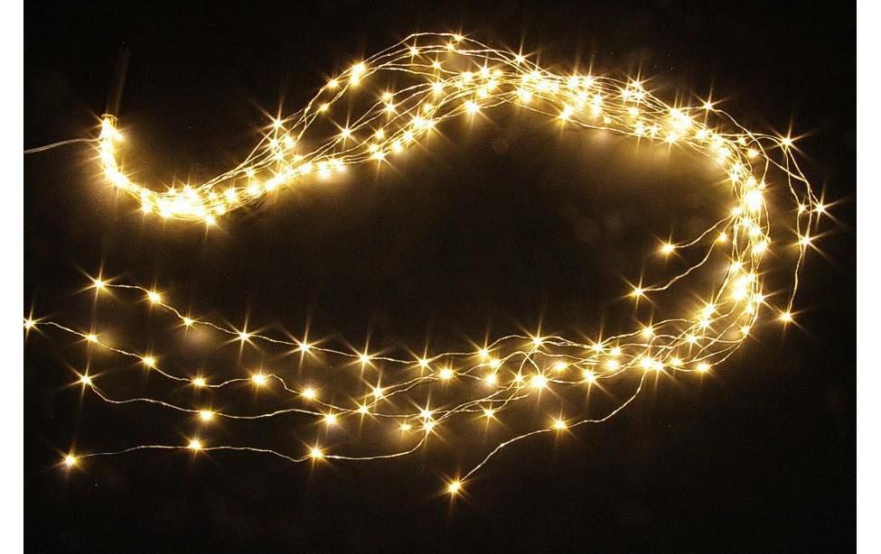 898898 - Mediatech Dameco LED-Angel Hair, 200 LED 200x LED, 150cm warm white kaufen Schweiz | Mediatech.ch