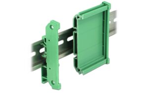 Delock Platinenhalterung, 10 cm für 15 mm oder 35 mm Hutschiene