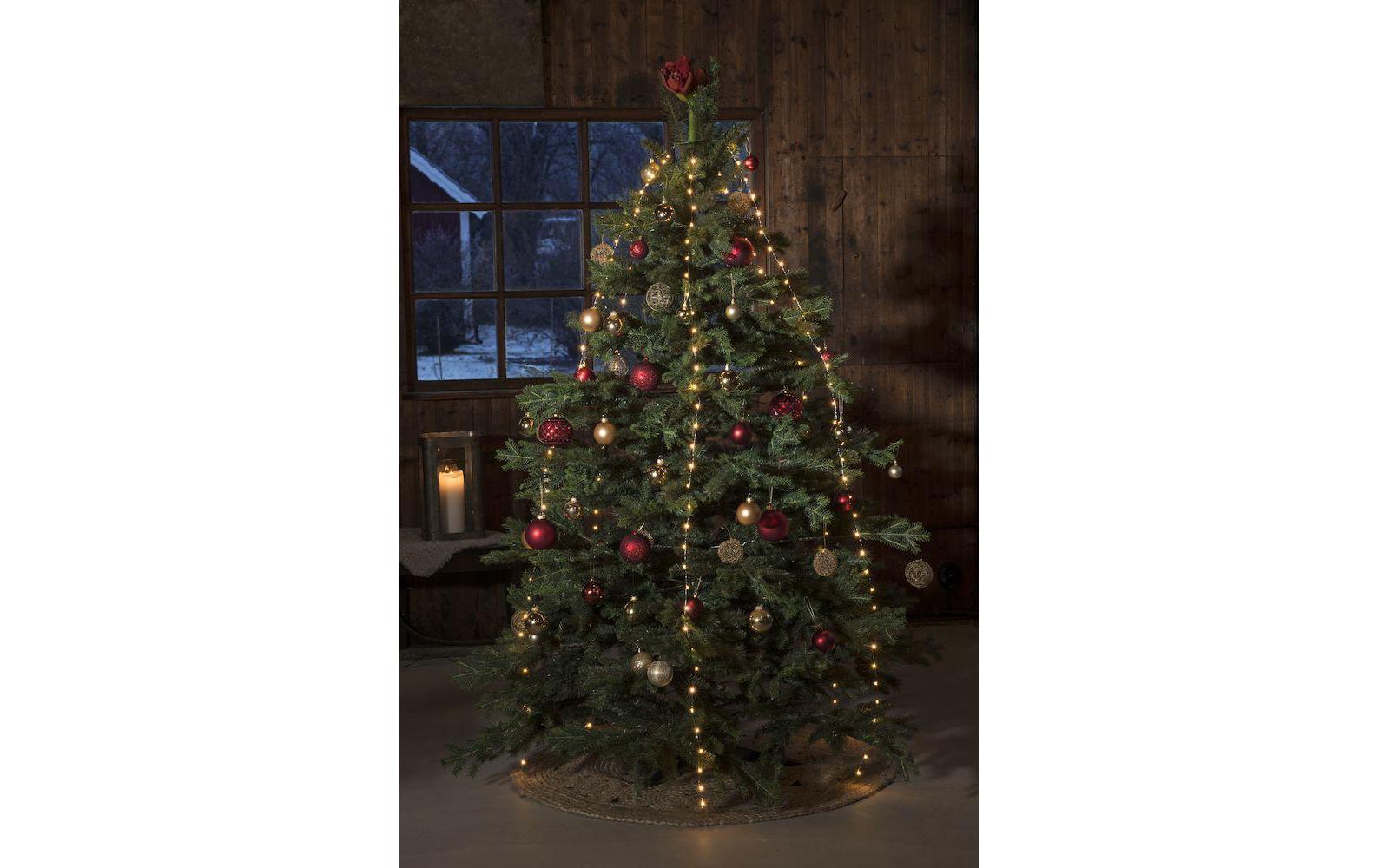 900757_1 - Mediatech Konstsmide LED Baummantel 300 x Lampen L: 3m, 5 Stränge mit je 60 bernstein LED