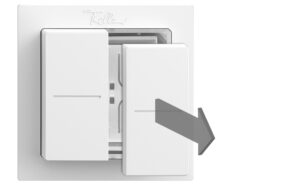 Feller EDIZIOdue Smart Light Control for Philips Hue weiss AP