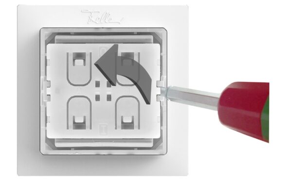 Feller EDIZIOdue Smart Light Control for Philips Hue weiss AP
