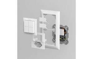 Feller EDIZIOdue Smart Light Control for Philips Hue weiss AP