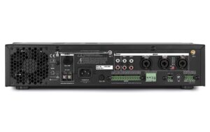 Power Dynamics PDV120MP3 4-Zonen Mischer 120W/100V, Bluetooth, FM, SD-Card, USB