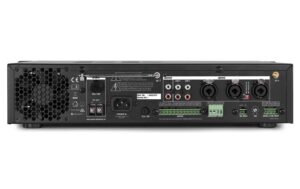 Power Dynamics PDV240MP3 4-Zonen Mischer 240W/100V, Bluetooth, FM, SD-Card, USB