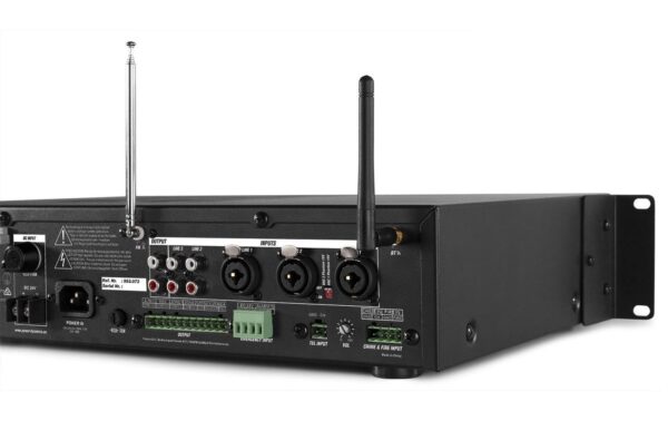 902058_6 - Mediatech Power Dynamics PDV360MP3 4-Zonen Mischer 360W/100V, Bluetooth, FM, SD-Card, USB