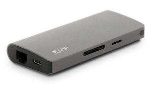 LMP Dockingstation USB-C Travel Dock Space Grau