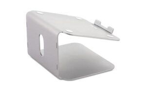 LMP ergonomischer Tischständer Space Grau für Notebook 12 bis 17 Zoll, aus Aluminium