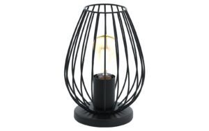 EGLO NEWTOWN Tischleuchte schwarz Trend & Vintage / exkl. 1x E27 60W
