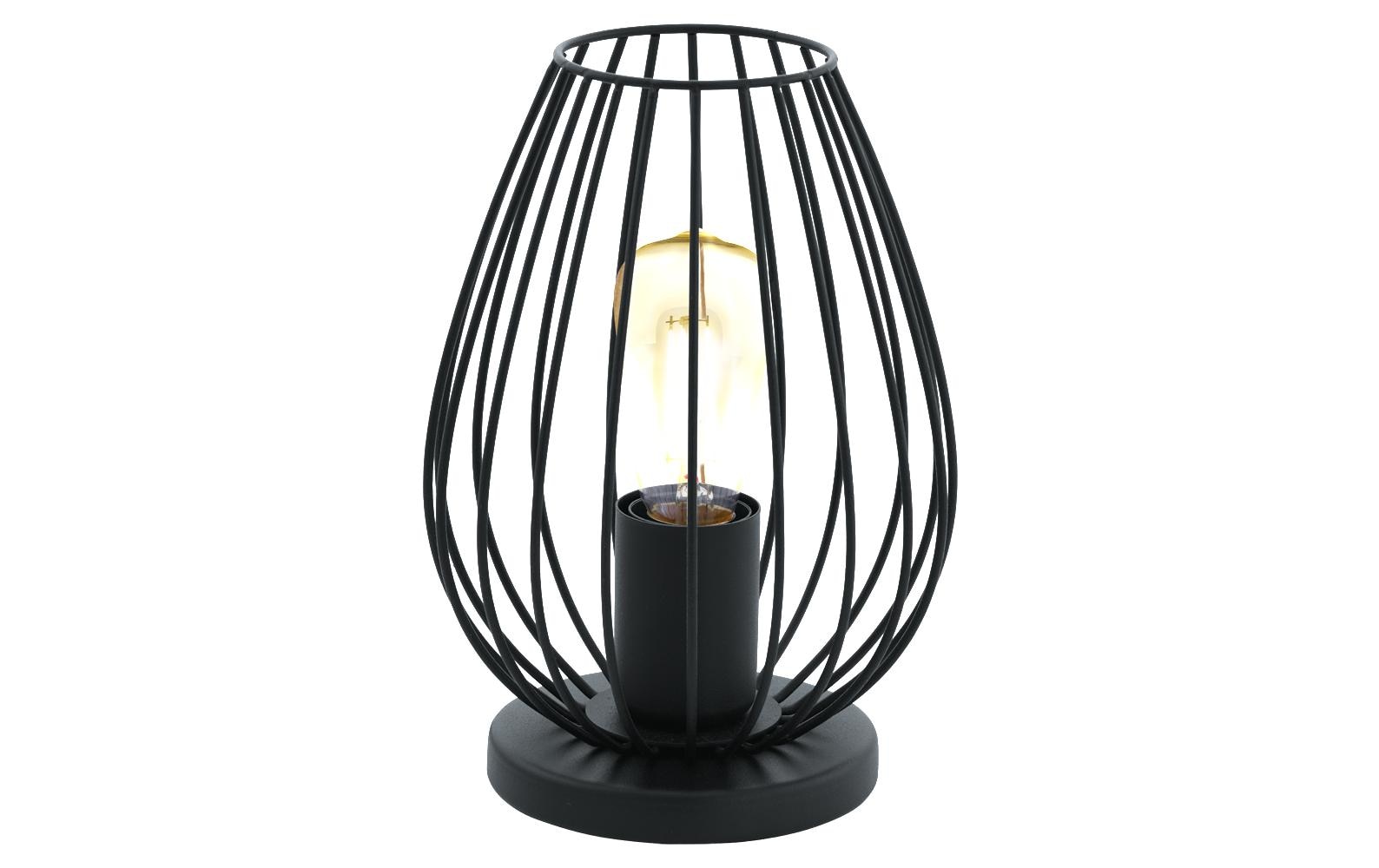 905271 - Mediatech EGLO NEWTOWN Tischleuchte schwarz Trend & Vintage / exkl. 1x E27 60W