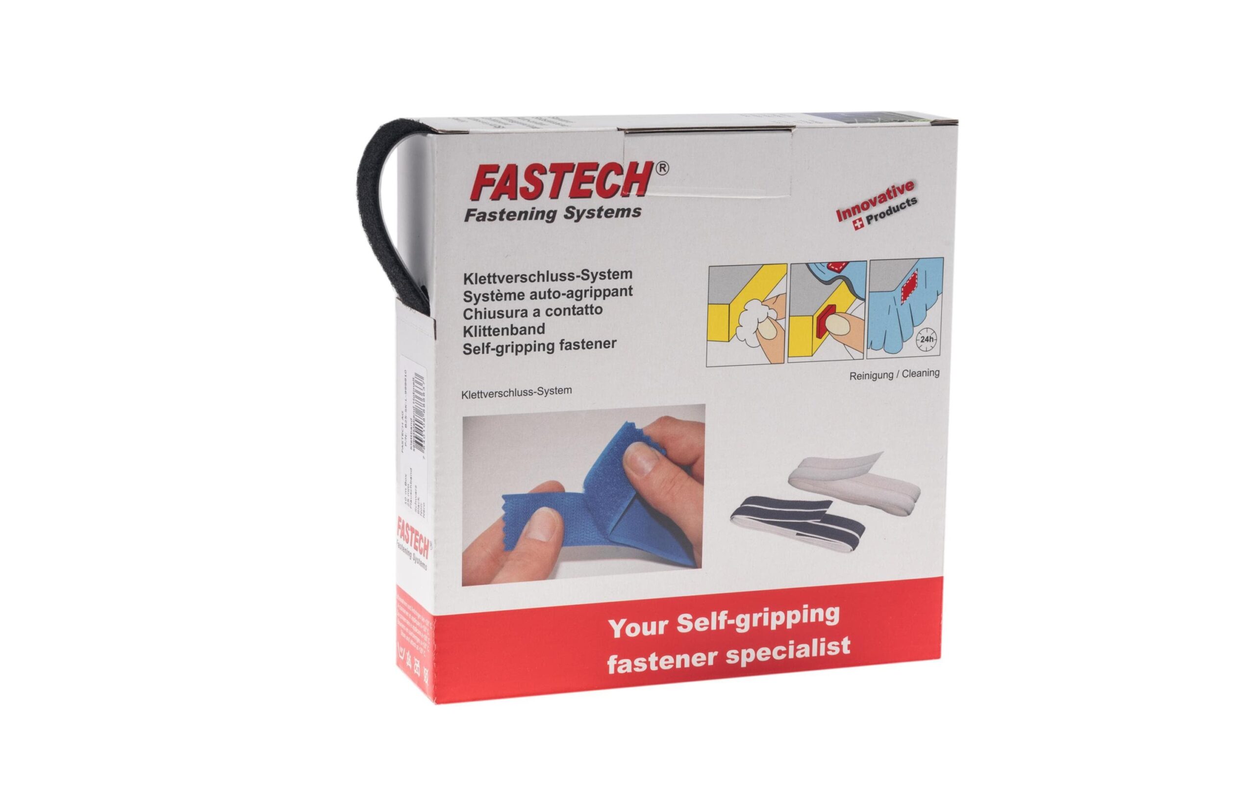FASTECH 10 M BOX LOOP HM 25 MM BLACK kaufen | Mediatech.ch